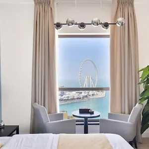  Апартаменты Luxury Jbr Shams - Full Sea View - Free 5* Resorts Access!