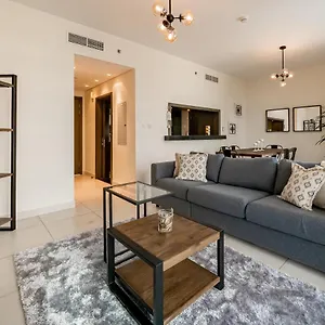 Higuests - Designer Apt With Panoramic View Near Burj Khalifa دبي